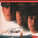 The laser disc cover to Top Gun signed by Cruise with