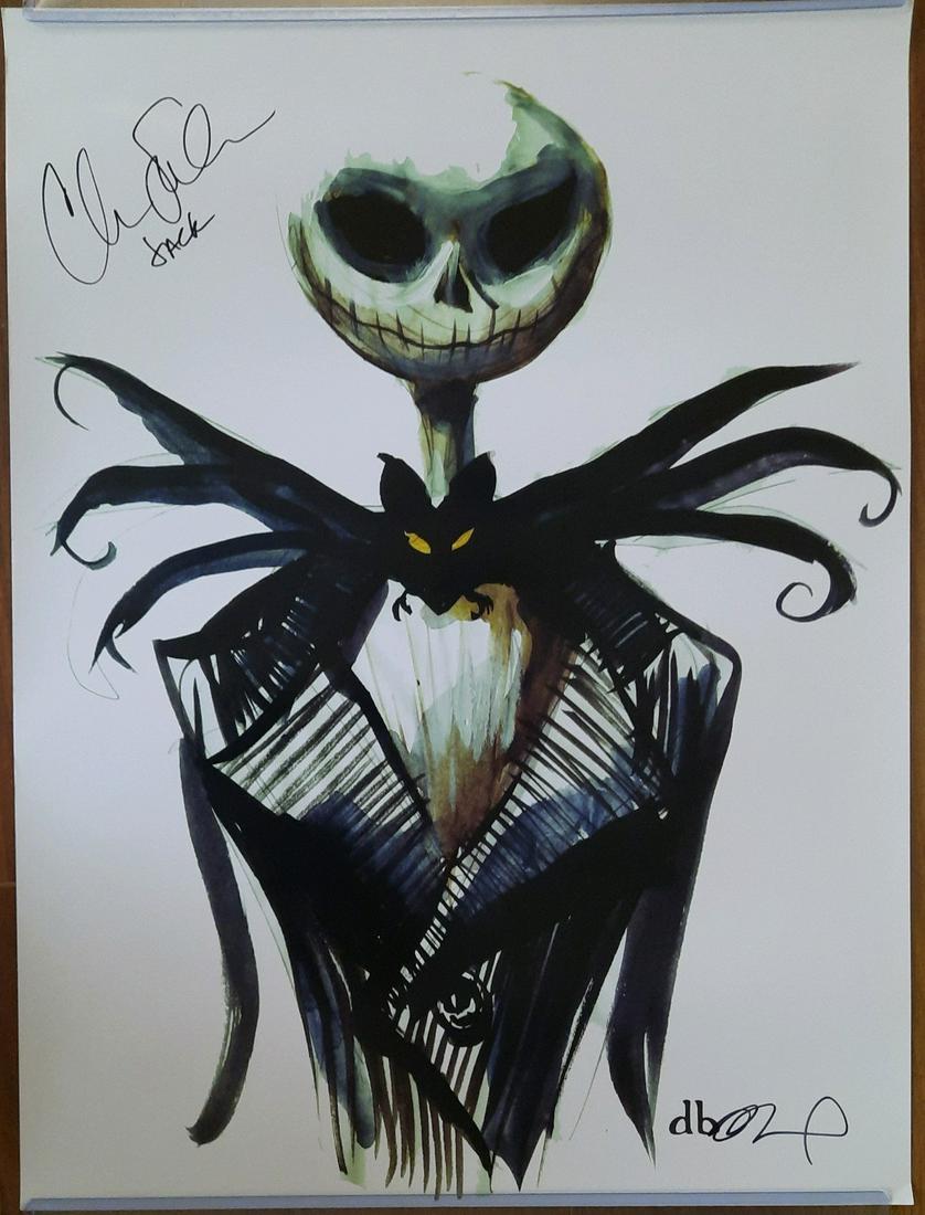 A color 11x17 poster print signed by the artist AND (1 of 1)