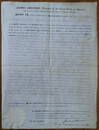 A large nice condition document signed by early