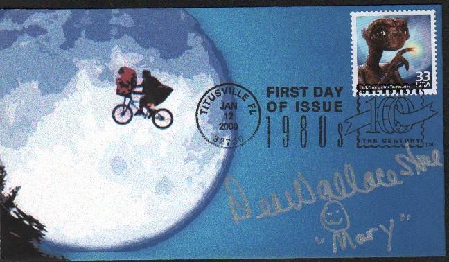 Dee Wallace ET signed FDC (1 of 1)