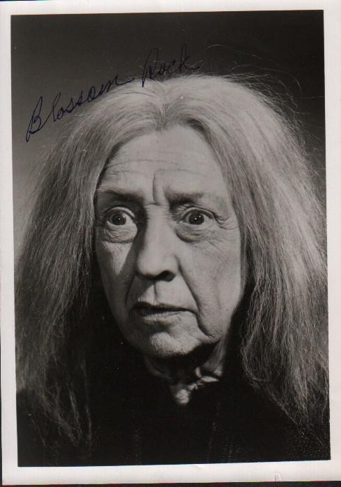 Blossom Rock Addam's Family signed RARE photograph (1 of 1)