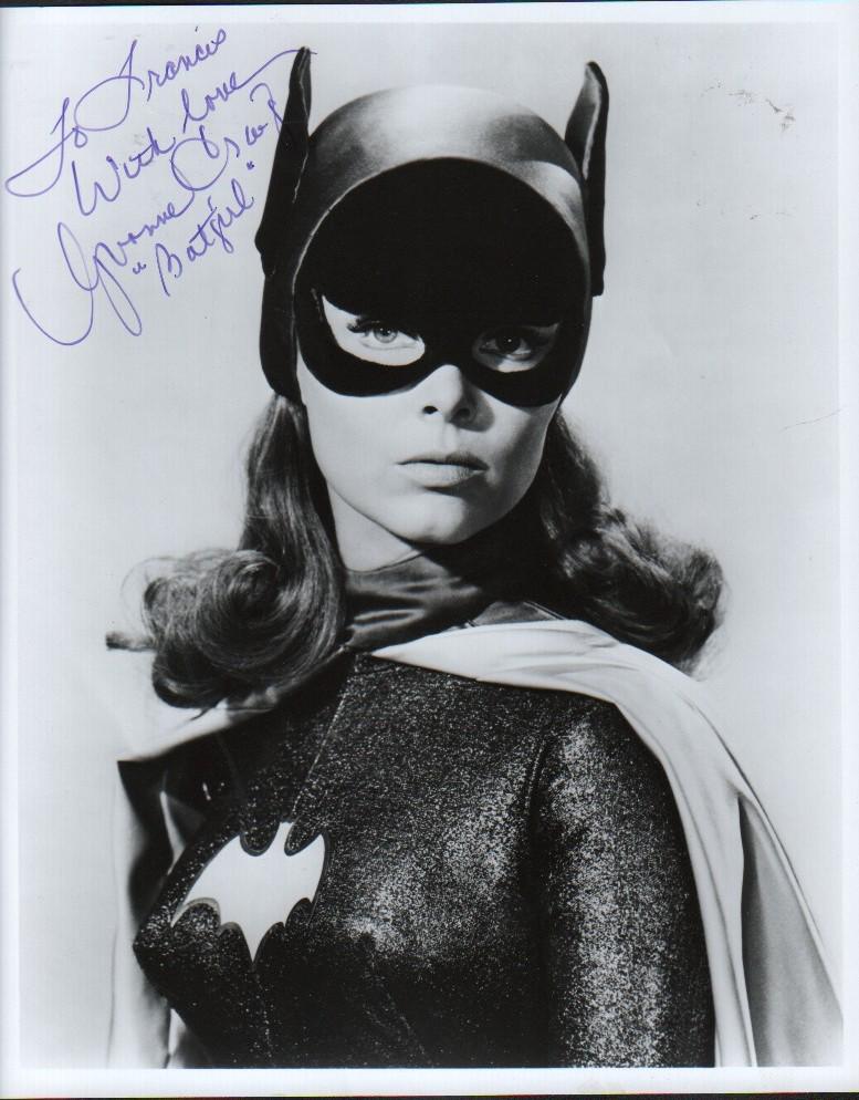 Yvonne Craig Batgirl signed photograph (1 of 1)