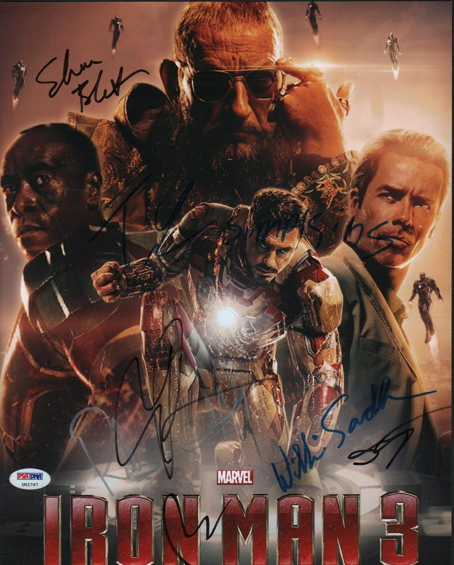 Iron Man III cast signed 11x14 photograph (1 of 1)