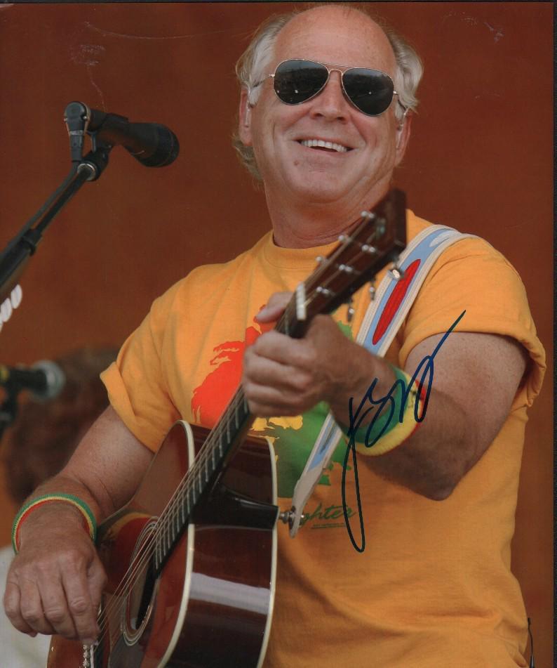 Jimmy Buffett signed photo (1 of 1)