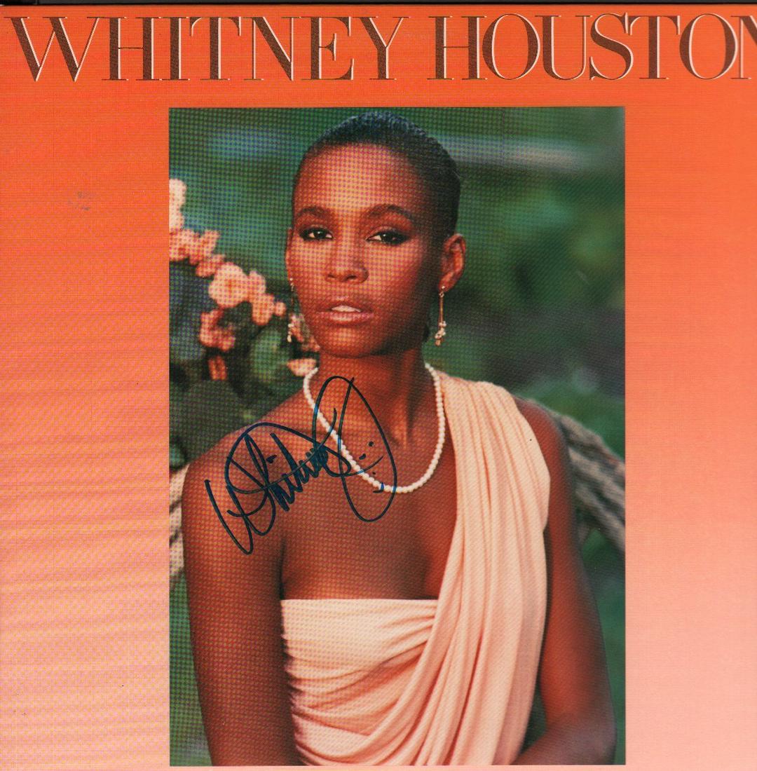 Whitney Houston signed LP (1 of 1)