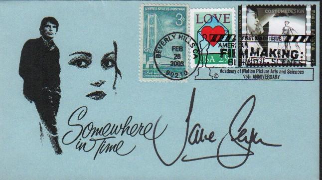 Jane Seymour Somewhere in Time signed FDC (1 of 1)