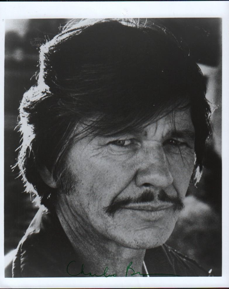 Charles Bronson signed photo (1 of 1)