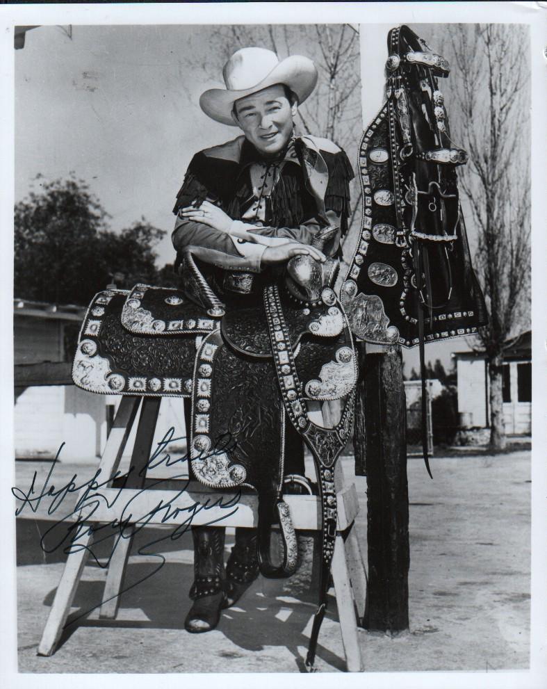 Roy Rogers signed photo (1 of 1)