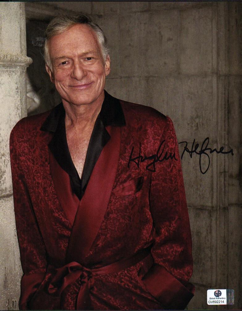 Hugh Hefner signed photo (1 of 1)