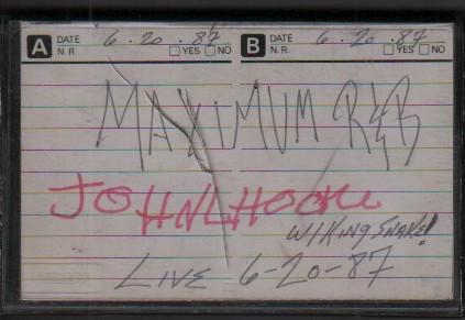 John Lee Hooker concert SIGNED (1 of 1)