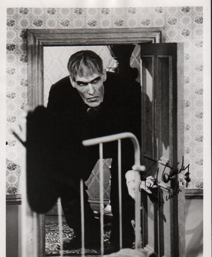 Ted Cassidy Lurch Addam's Family signed photograph: A rare 7x9 original still as Lurch from TVs Addam's Family signed by him adding Lurch as well with COA