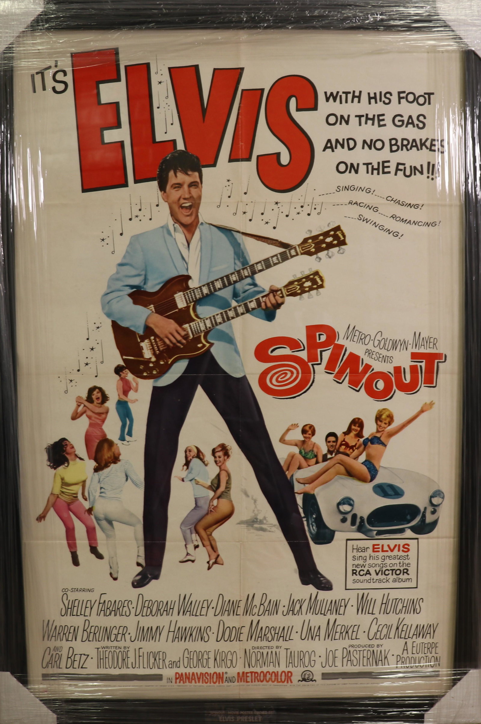 Elvis Presleys PERSONAL Spin Out poster (1 of 1)