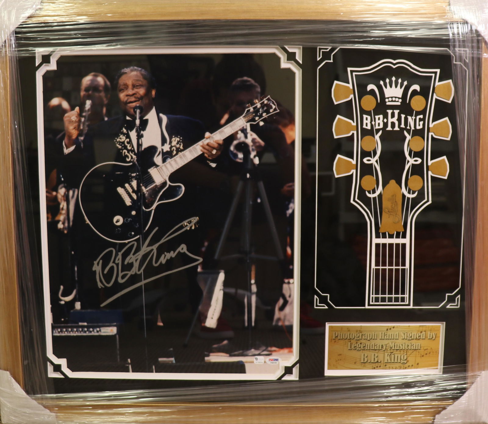 BB King signed 16x20 framed (1 of 1)