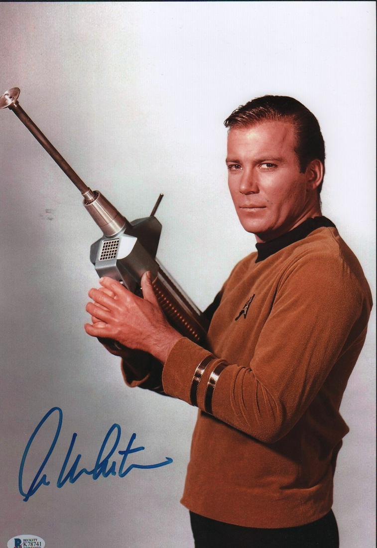 William Shatner Star Trek signed 11x14 photograph (1 of 1)