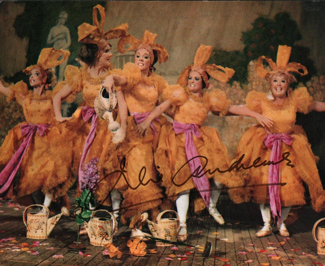 Star 80 Lobby card signed by Julie Andrews (1 of 1)