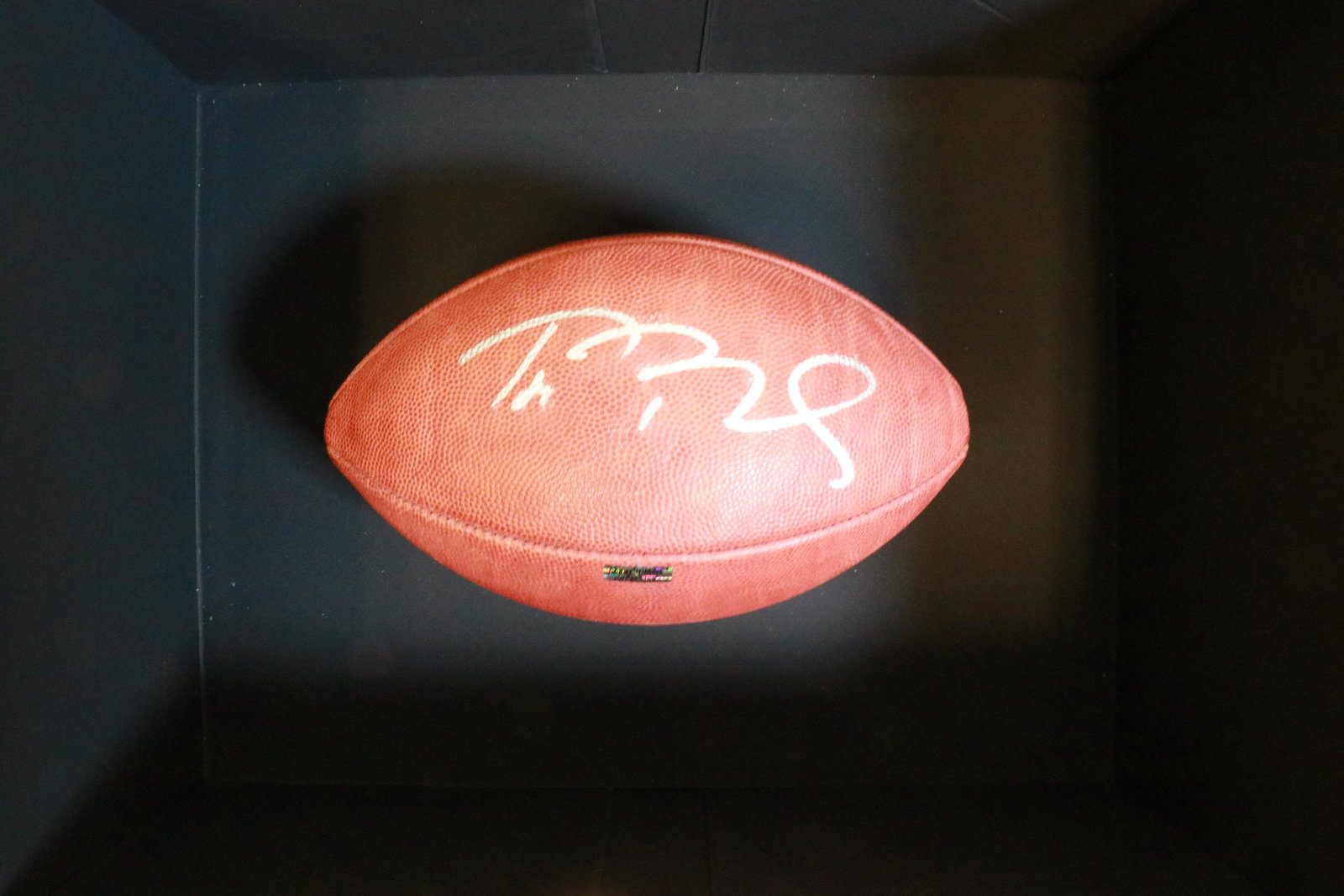 Tom Brady signed football (1 of 1)