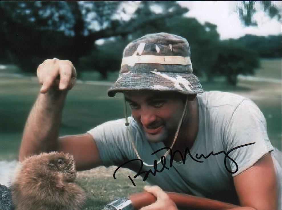 Bill Murray caddyshack signed photograph (1 of 1)