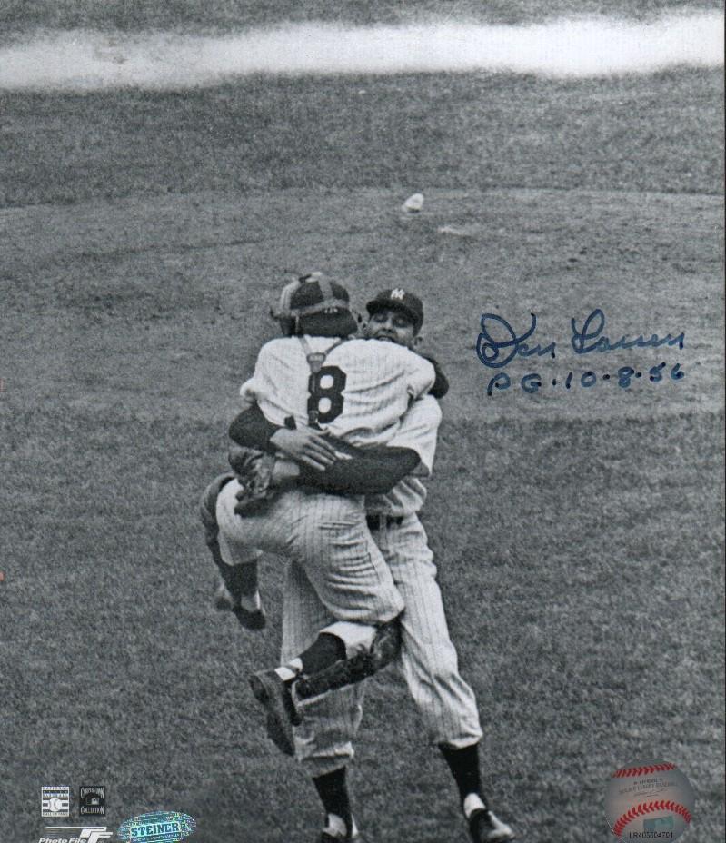 Don Larson signed photograph (1 of 1)