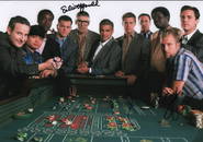 Oceans II cast signed photograph