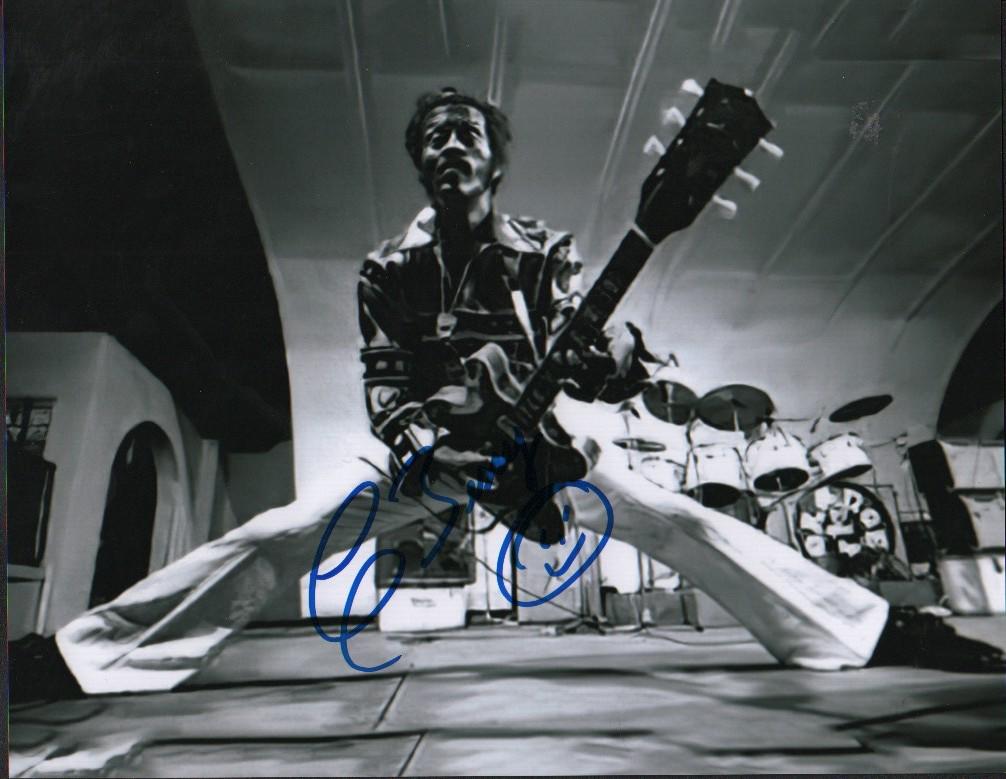 Chuck Berry signed photograph (1 of 1)