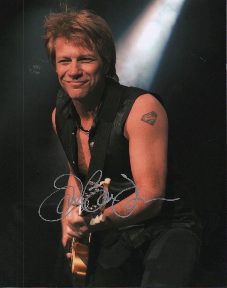 Jon Bon Jovi signed photograph (1 of 1)