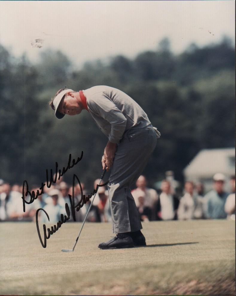 Arnold Palmer signed photograph (1 of 1)