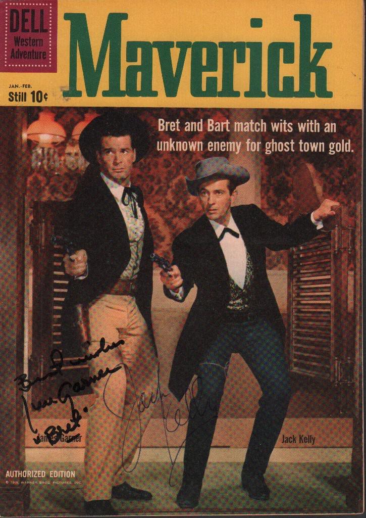 Maverick comic book signed by cast (1 of 1)