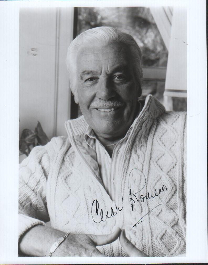 Cesar Romero signed photograph (1 of 1)
