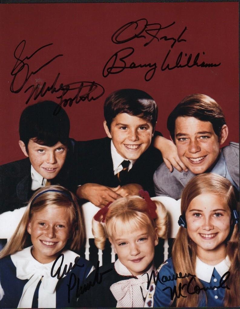 Brady Bunch cast signed photograph (1 of 1)