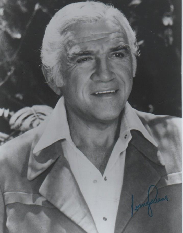 Lorne Greene Bonanza signed photograph (1 of 1)