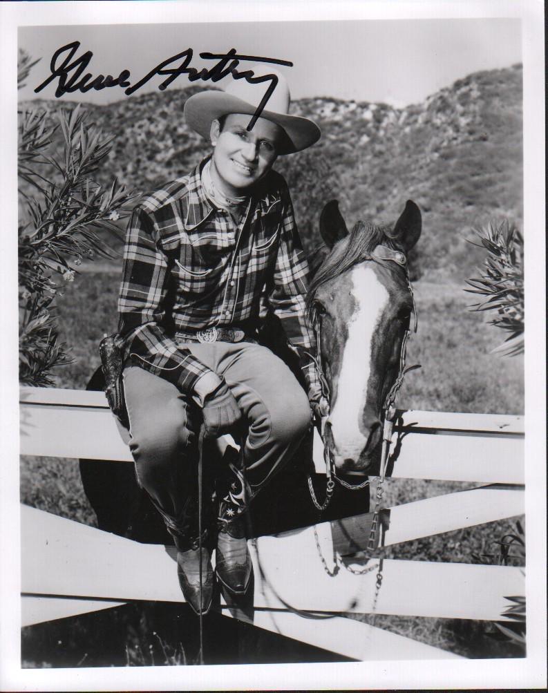 Gene Autry signed photograph (1 of 1)