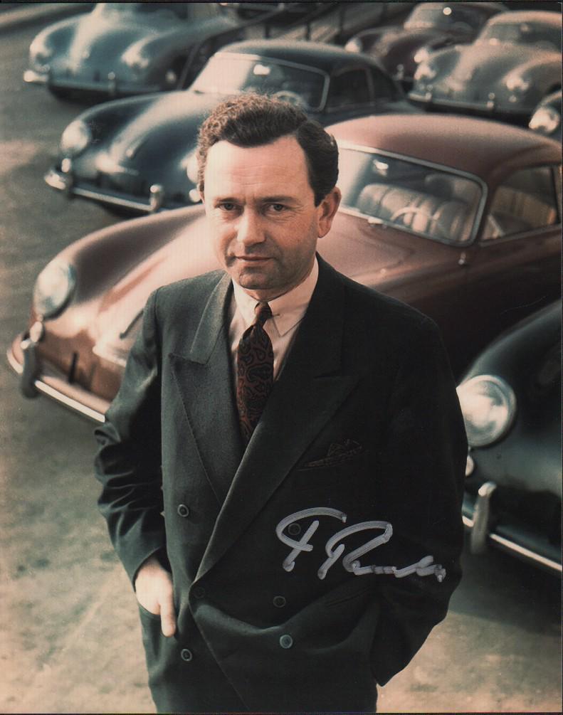 Ferry Porsche signed photograph (1 of 1)