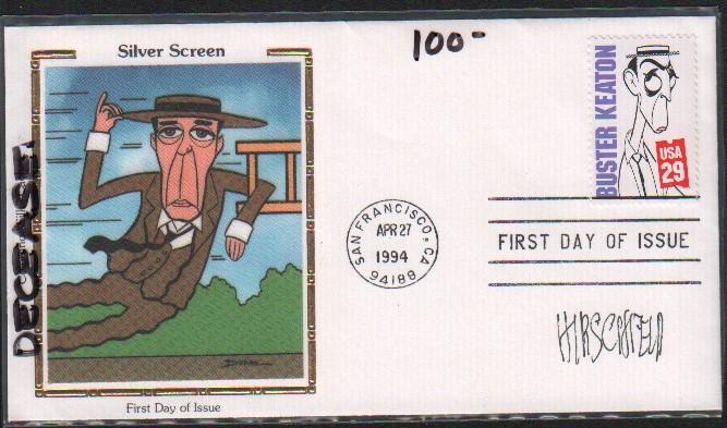 Hirschfeld FDC signed (1 of 1)