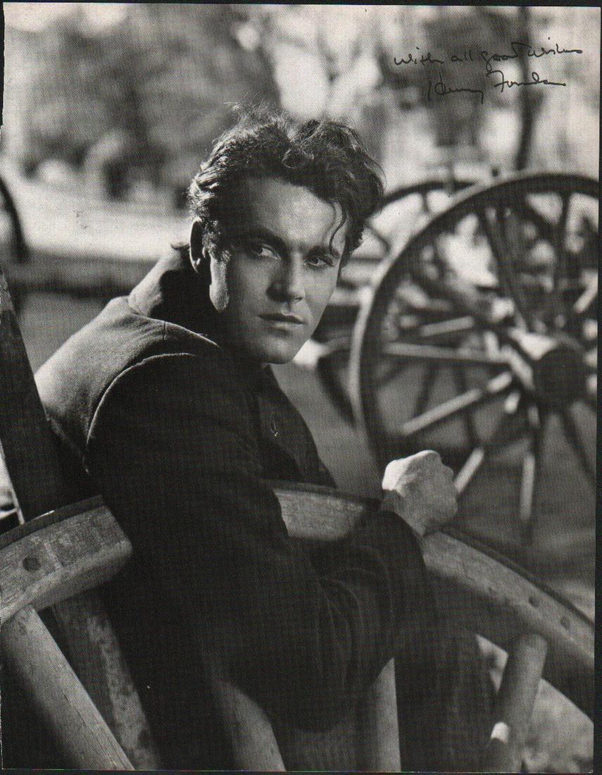 Henry Fonda signed photograph (1 of 1)