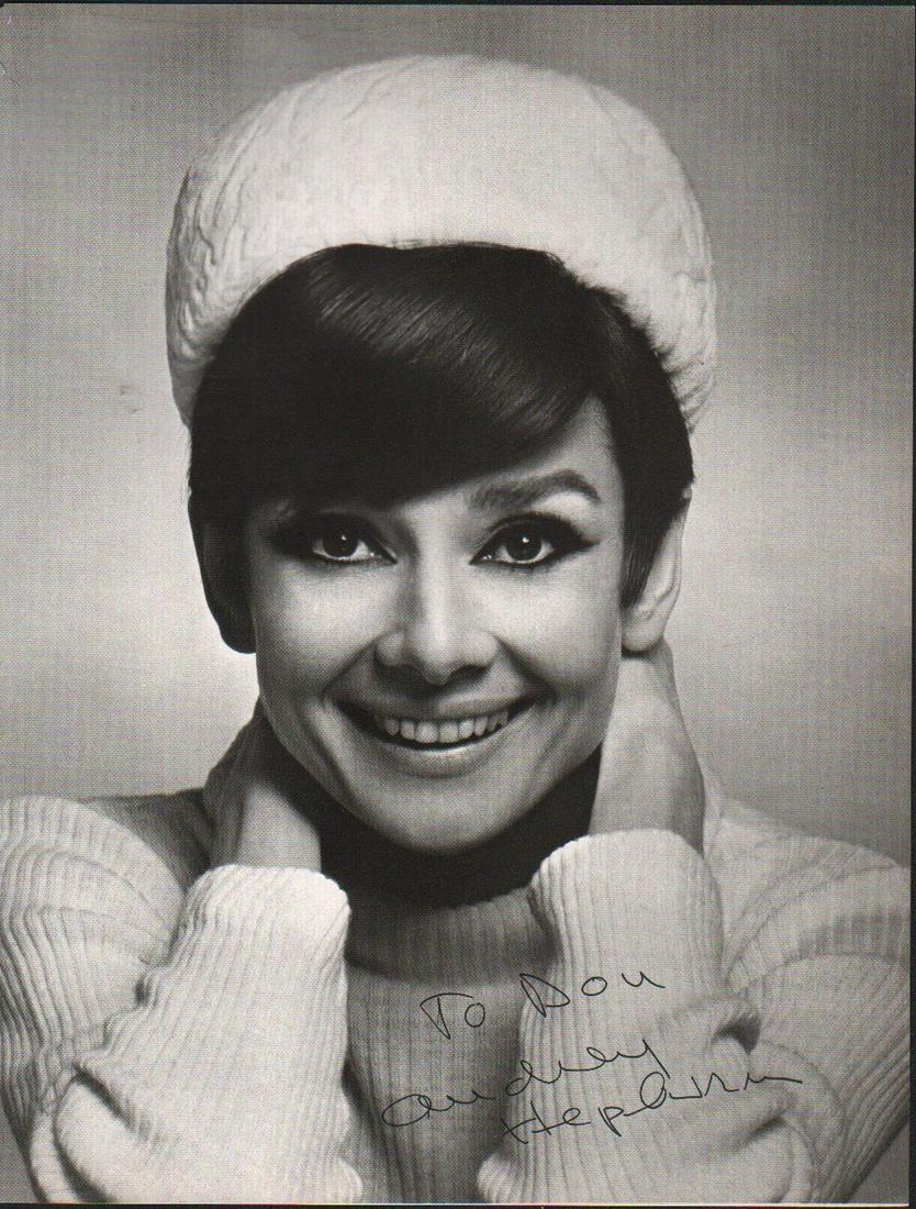 Audrey Hepburn signed photograph B (1 of 1)