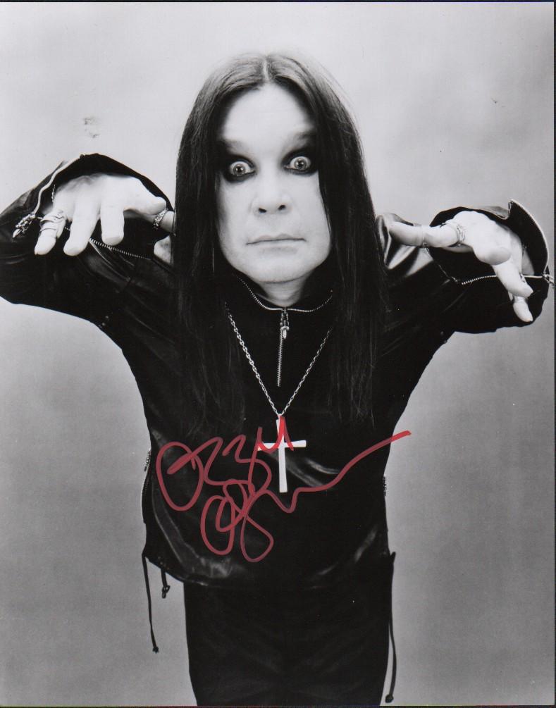Ozzy Osbourne signed photograph (1 of 1)
