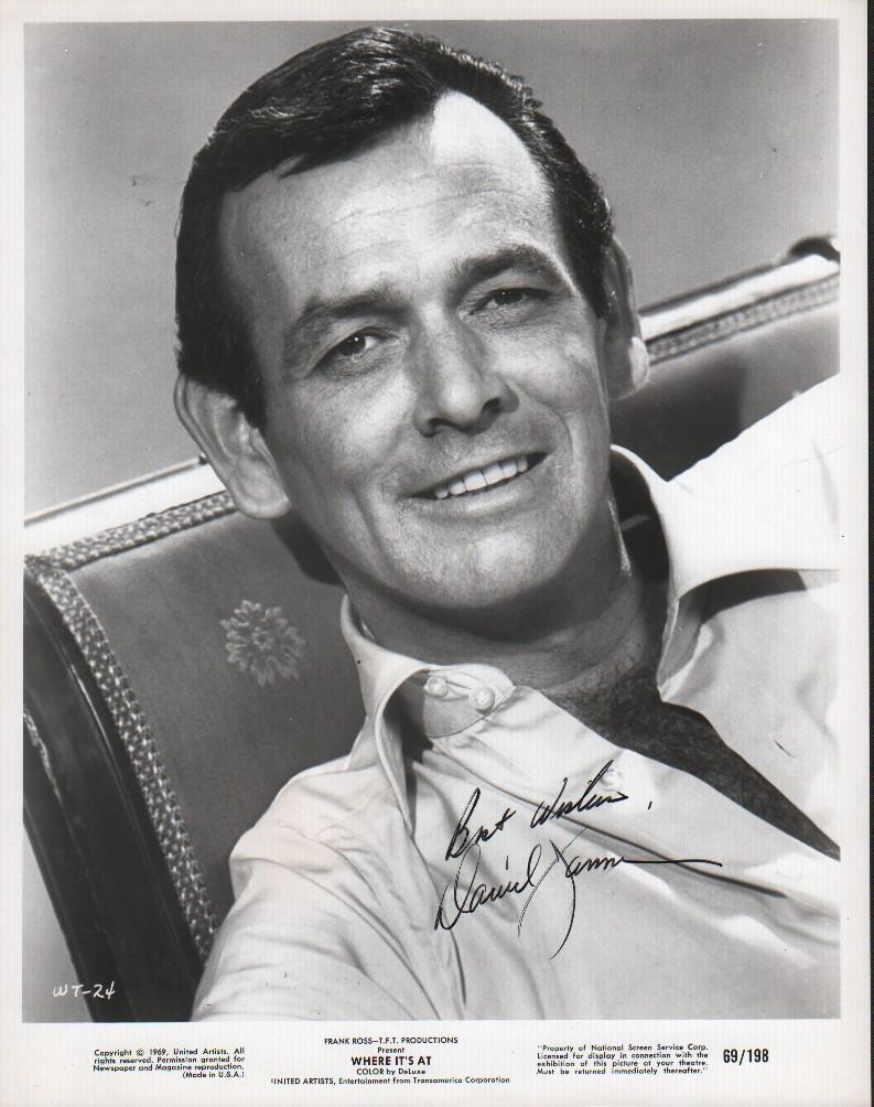David Janssen signed photograph (1 of 1)