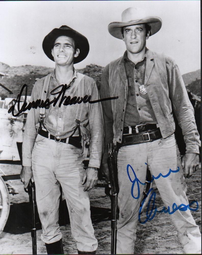 Gunsmoke signed photograph by Jim Arness and Dennis Weaver (1 of 1)