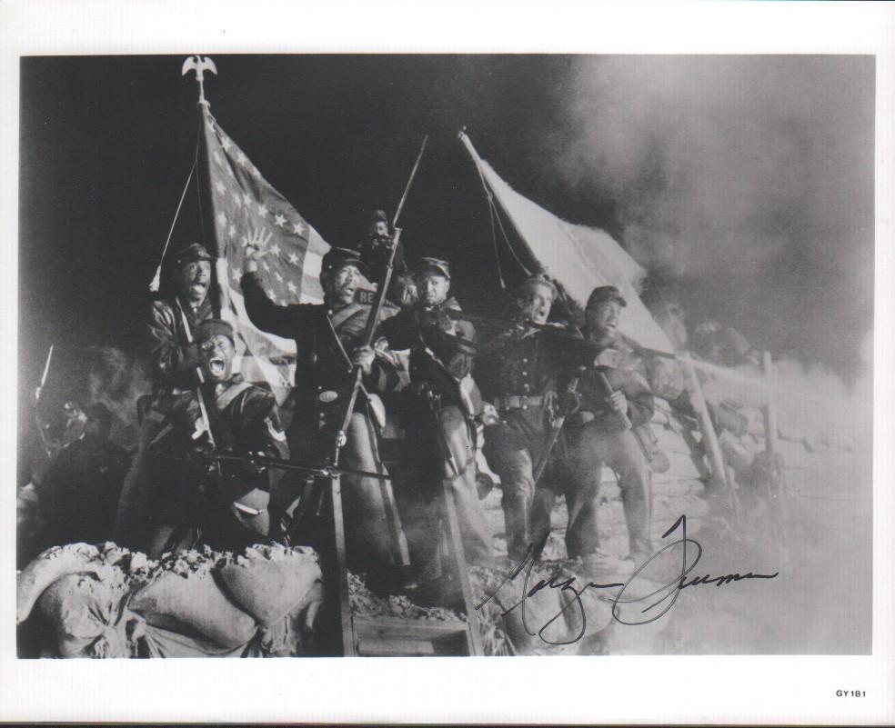 Morgan Freeman vintage signed GLORY photograph (1 of 1)