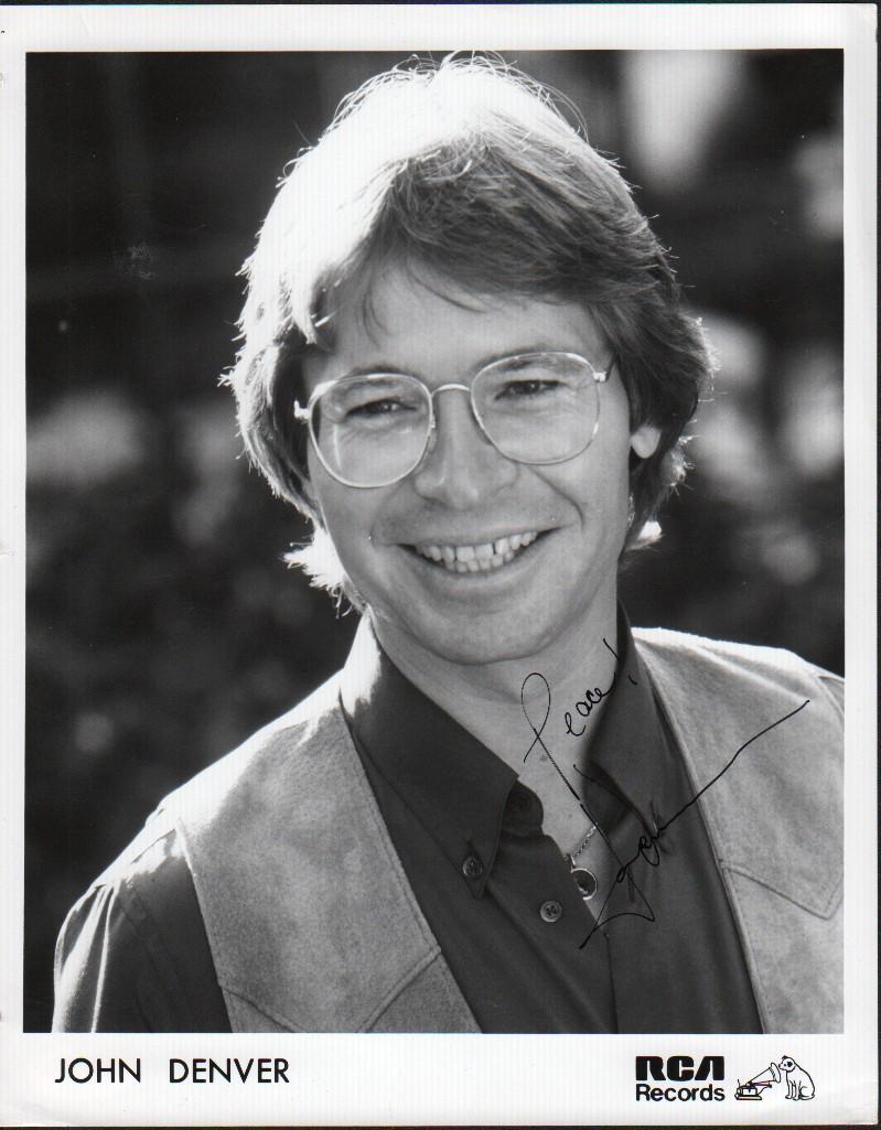 John Denver signed photograph (1 of 1)
