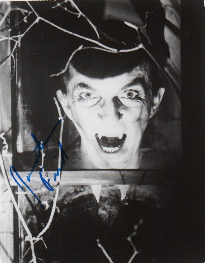 Jonathan Frid Dark Shadows signed photograph (1 of 1)