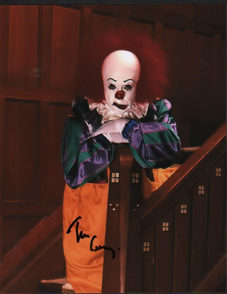 Tim Curry IT signed photograph as Pennywise the clown (1 of 1)