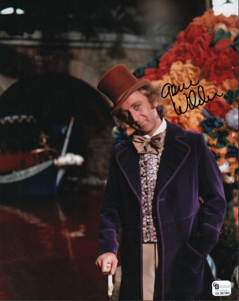 Gene Wilder Willy Wonka signed photograph (1 of 1)