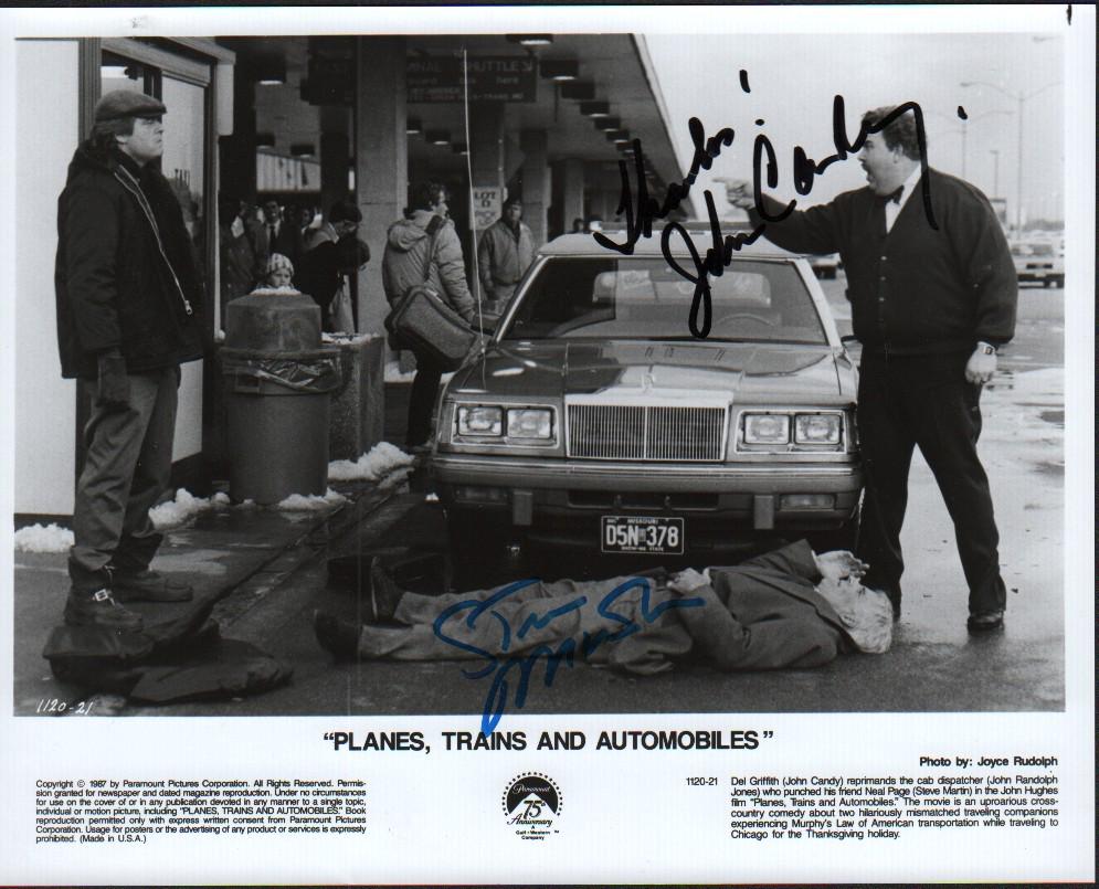 John Candy and Steve Martin signed photograph (1 of 1)