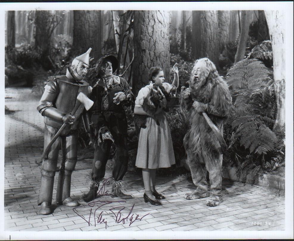 Ray Bolger Wizard of Oz signed photograph (1 of 1)