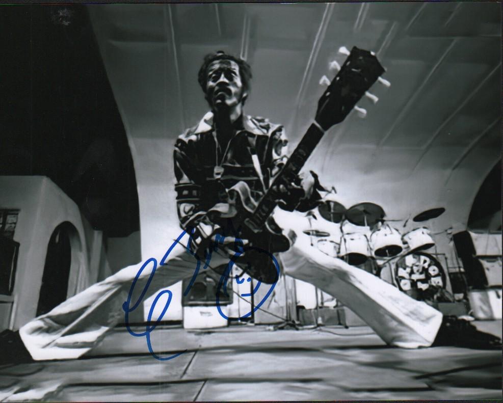 Chuck Berry signed photograph (1 of 1)