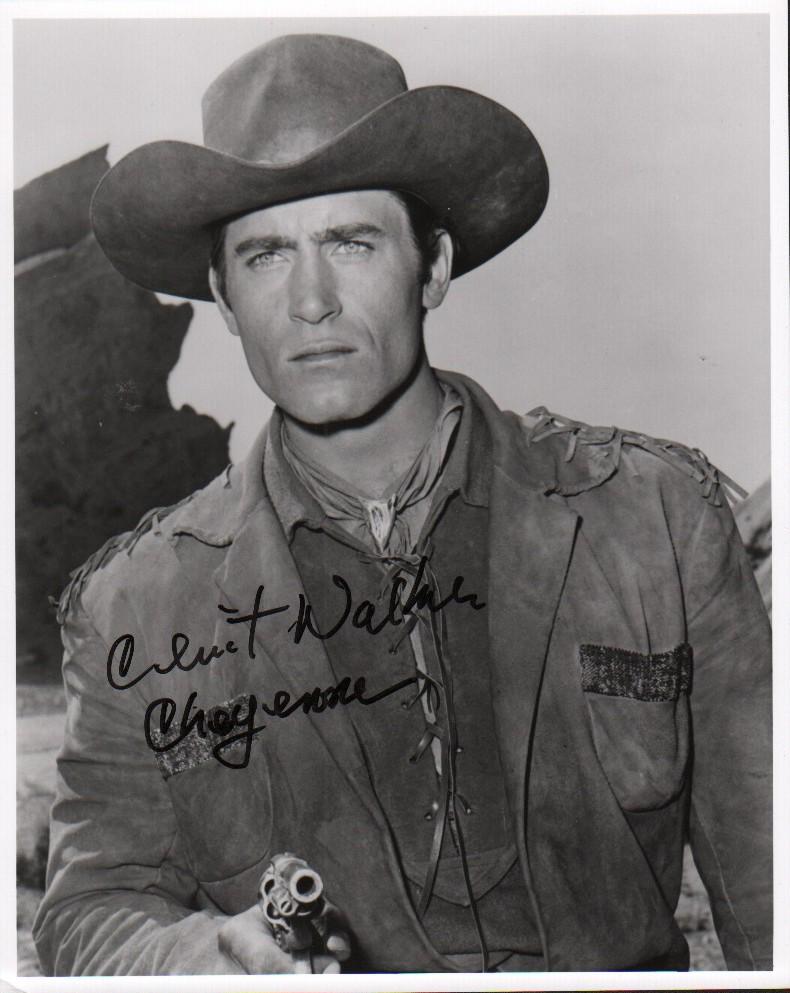 Clint Walker signed photograph (1 of 1)