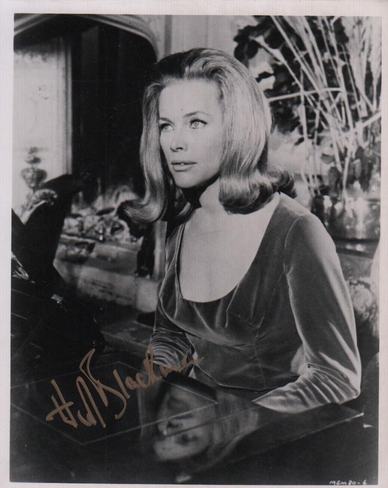 Honor Blackman signed photograph (1 of 1)
