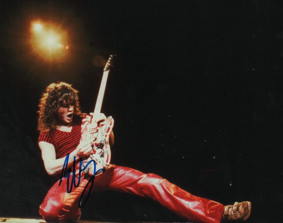 Eddie Van Halen signed photograph (1 of 1)