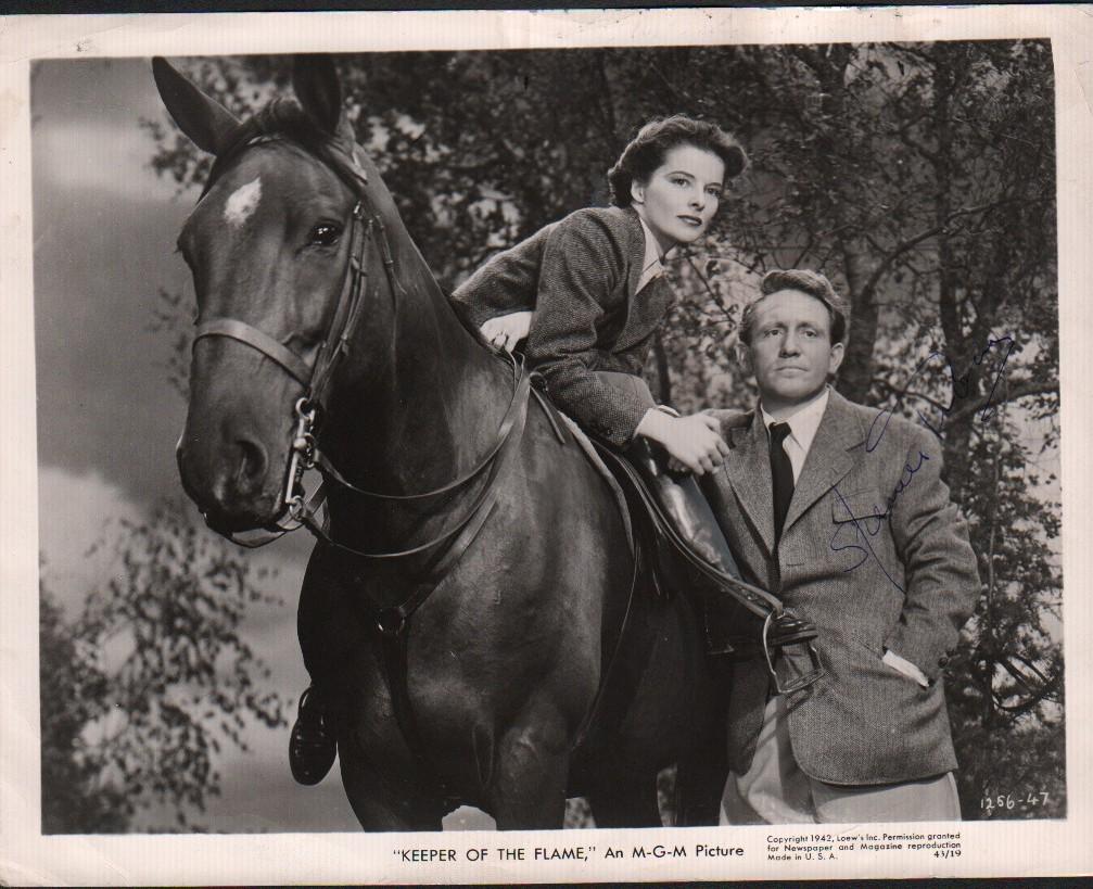 Spencer Tracy rare signed photograph (1 of 1)